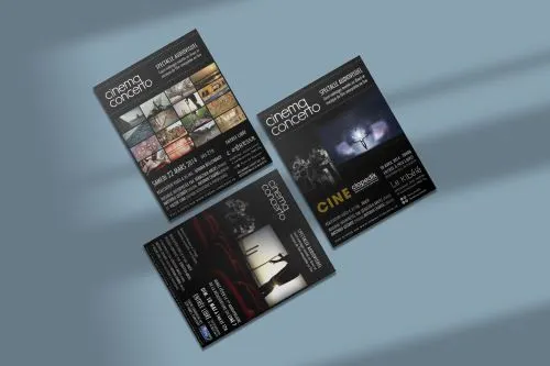 Flyer/Affiche pour un concert