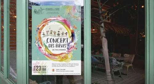 Flyer/Affiche pour un concert