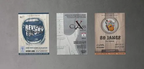 Flyer/Affiche pour un concert
