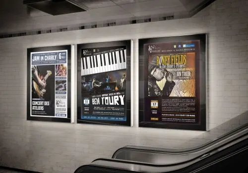 Flyer/Affiche pour un concert