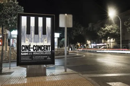 Flyer/Affiche pour un concert