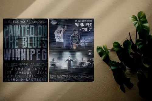 Flyer/Affiche pour un concert