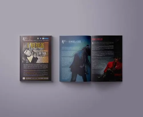 Brochure pour un spectacle