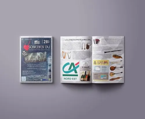 Brochure pour un spectacle