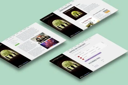 Site de musicien