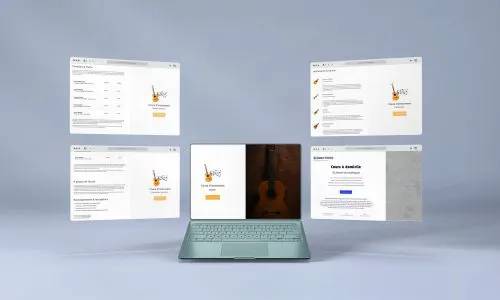 Site de prof de musique