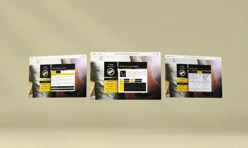 Site de prof de musique