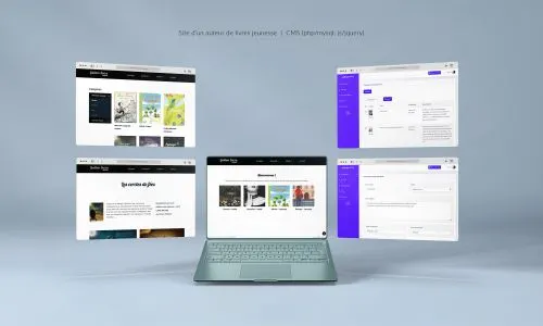 Site d'auteur de livres