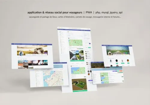 Réseau social pour voyageurs